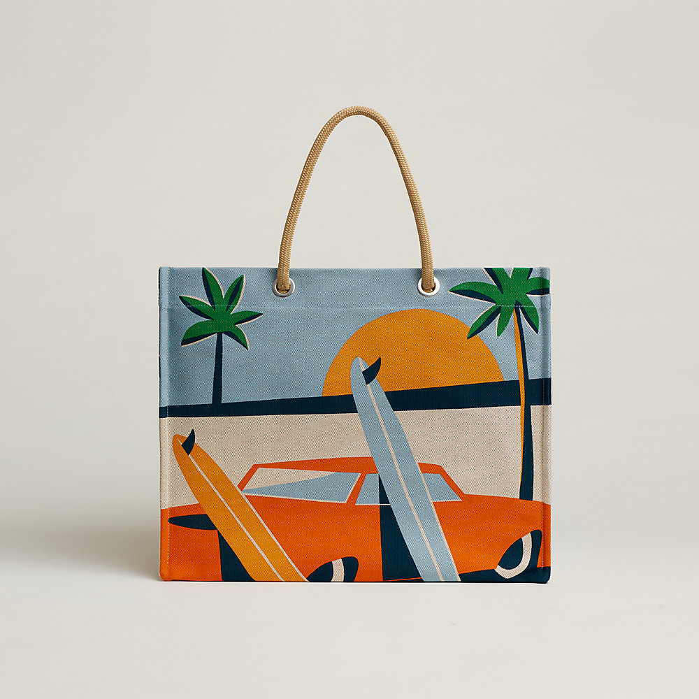 HERMES(エルメス)- Apres la Vague beach bag ビーチバッグ Bolso cabas de playa Après la Vague | Hermès México